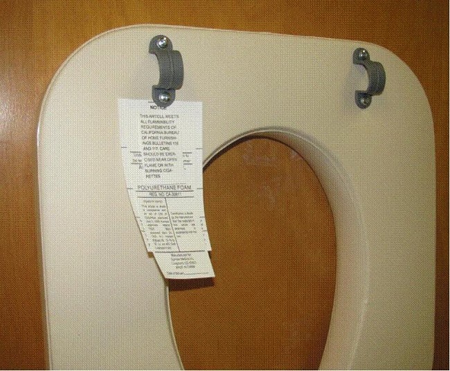 Replacement RPO Commode Seat Pad for Guardian DropArm Commodes by Medline