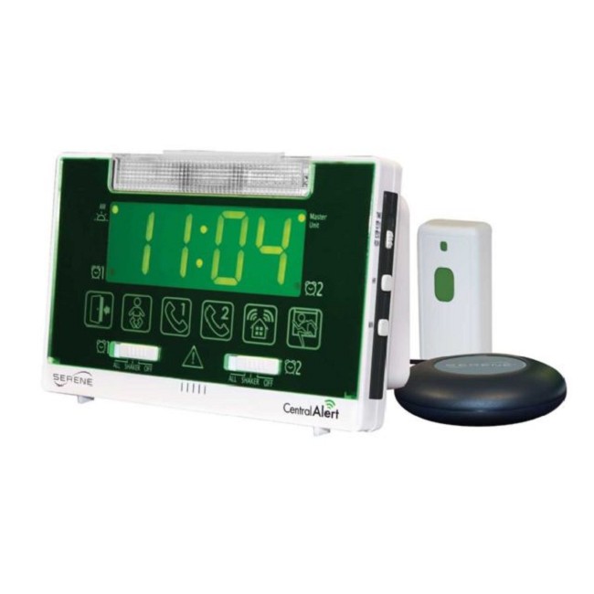 Central Alert System Receiver and Clock FREE Shipping