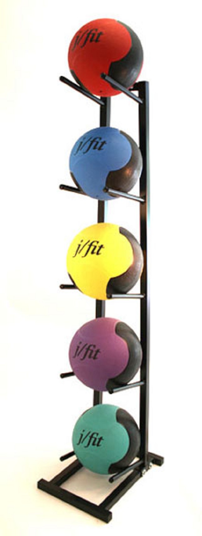 Medicine Ball Rack for Premium Rubberized Medicine Balls