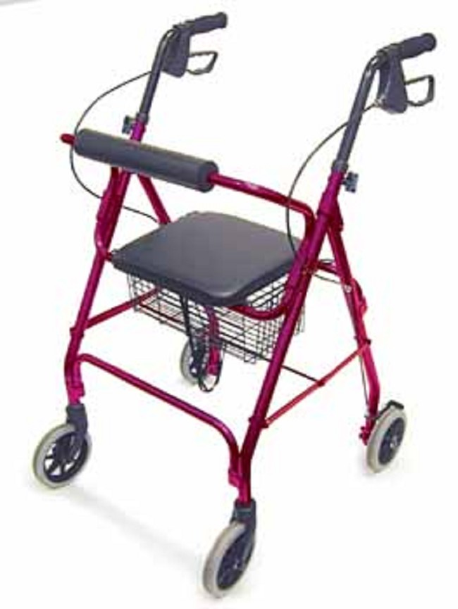 Aluminum Rollator Walking Aid BUY NOW FREE Shipping
