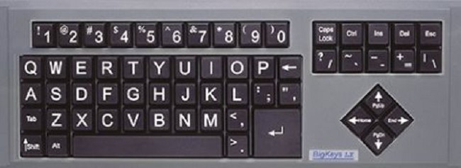 Big Keys Keyboard For Low Vision Users Free Shipg