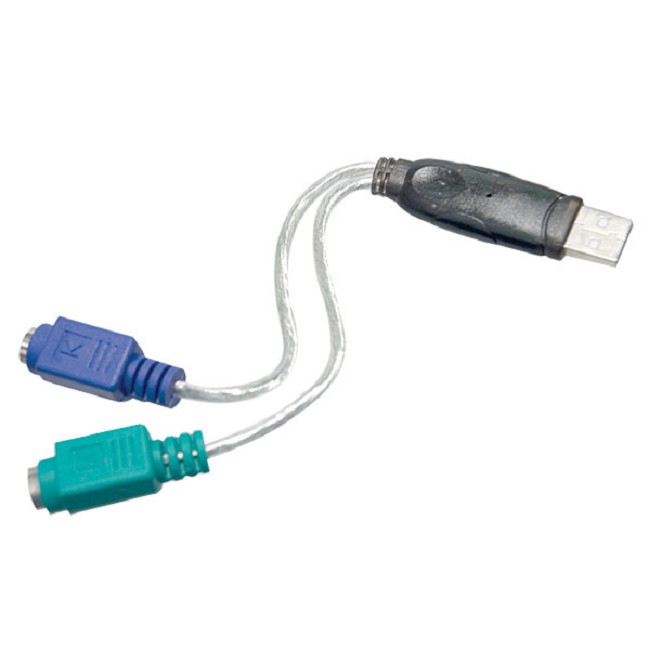 USB to PS2 Adapter Splitter Cable