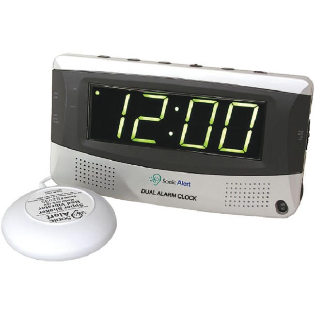 Sonic Alert Sonic Boom Dual Alarm Clock FREE Shipping
