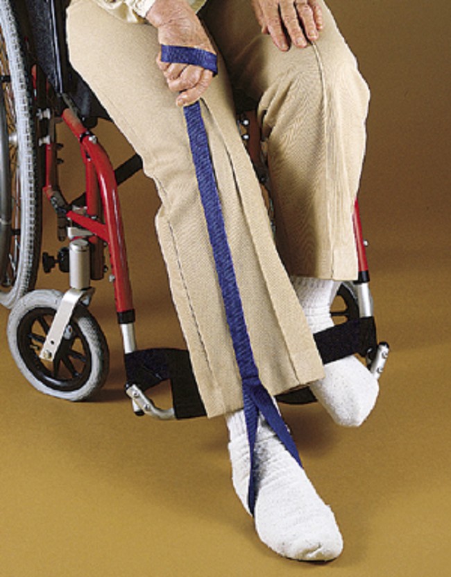 Mobility Leg Lifter Rigid Strap Assist Device