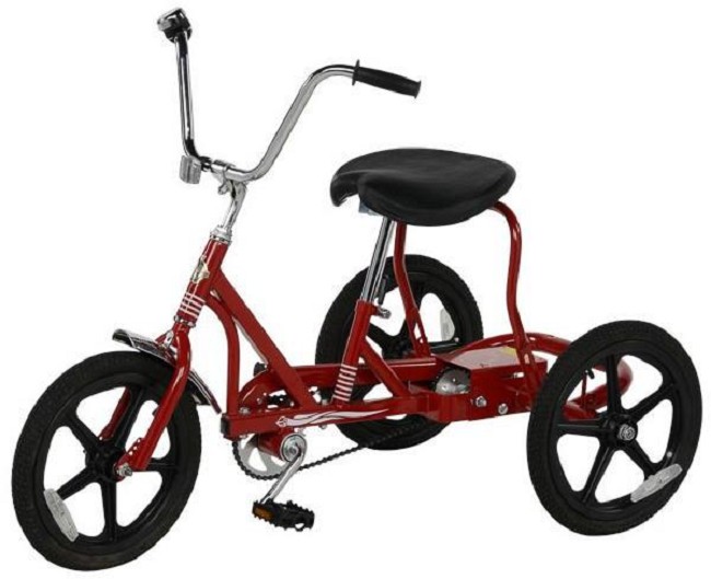 jigsaw on a tricycle