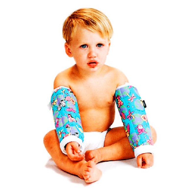 Elbow restraints for pediatrics