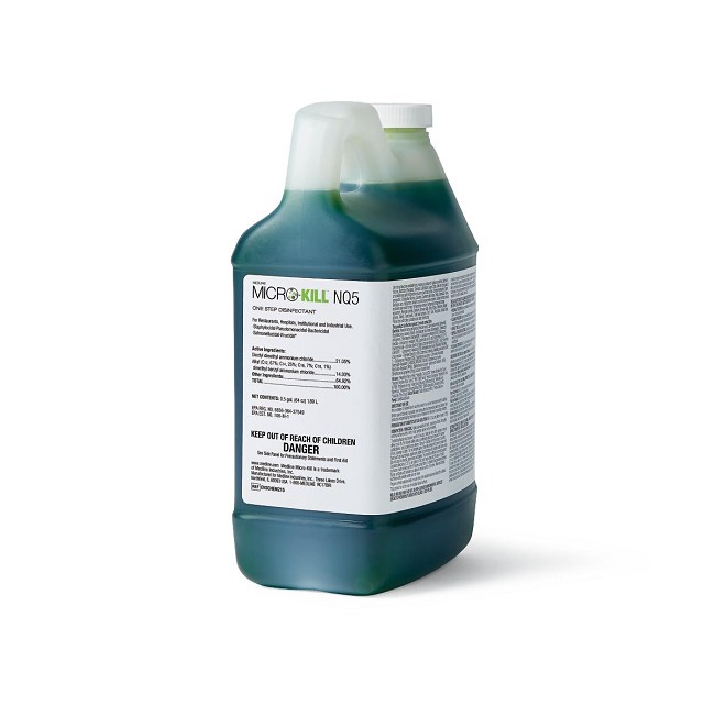 Micro Kill NQ5 Disinfectant by Medline Bulk Qty. (4) 0.5Gallon Bottles