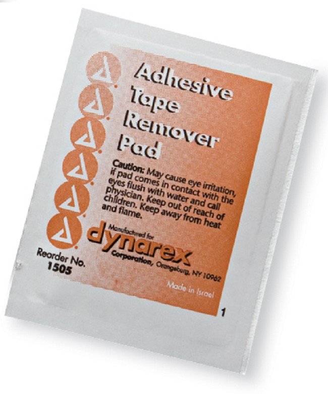 adhesive removing wipes