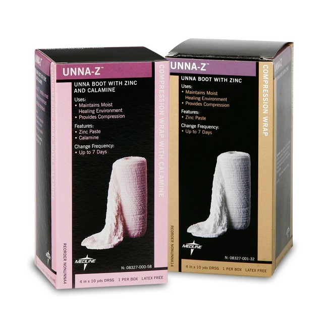 Zinc Unna Boot Bandages by Medline FREE Shipping