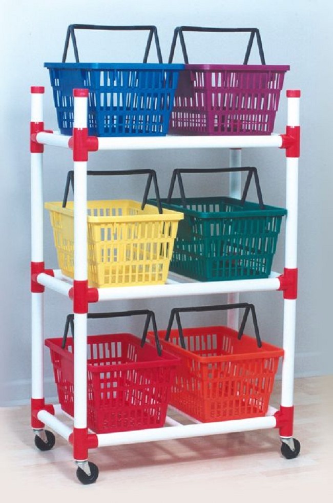 Durable MultiPurpose Basket Cart with Baskets