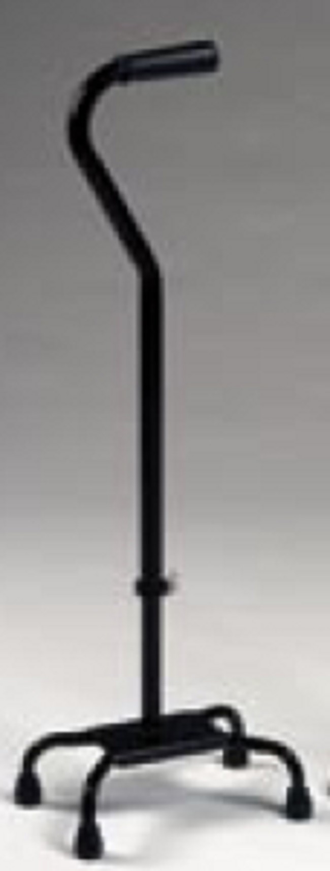 Black Heavy Duty Steel Quad Cane FREE Shipping
