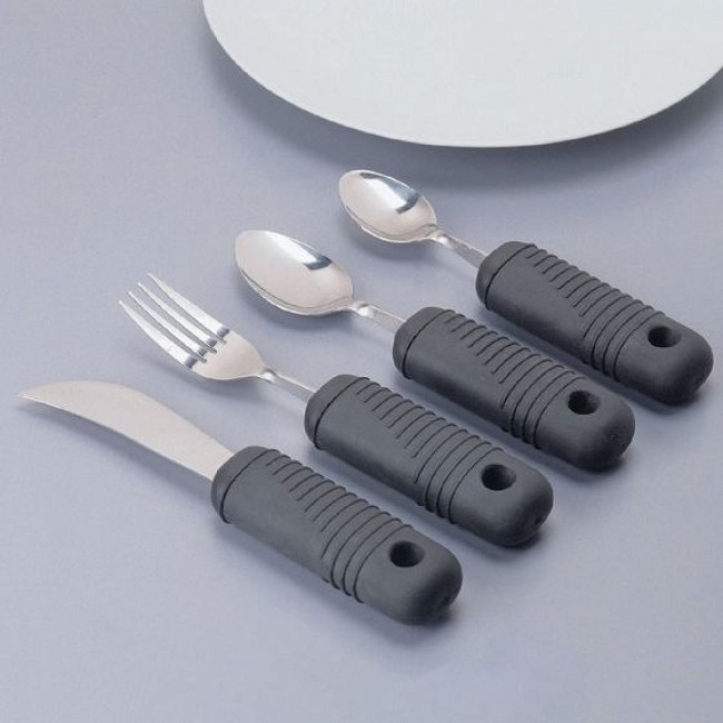 Sure Grip Eating Utensils for Limited Dexterity