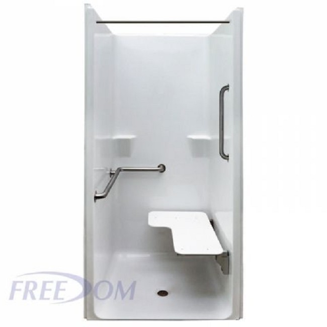 Freedom ADA One Piece Transfer Shower Stall