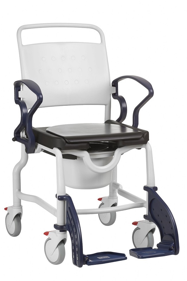Berlin Ergonomic Shower Commode Chair With Padded Seat By