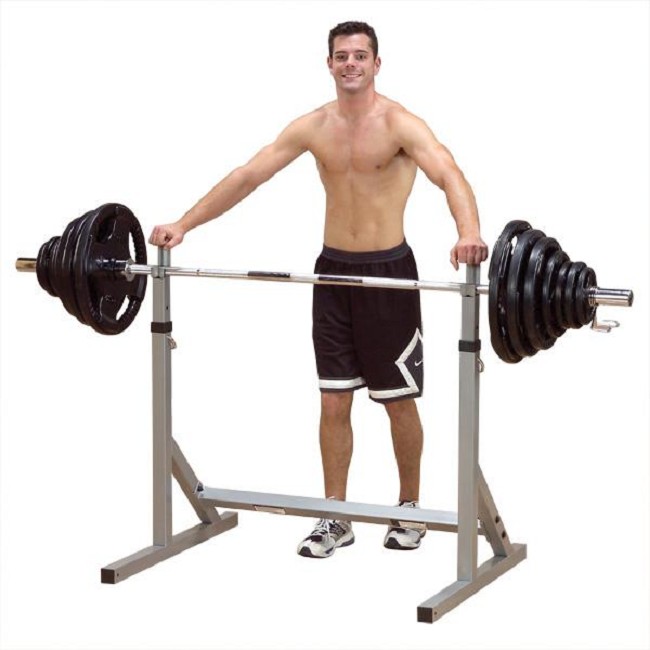 Body Solid Powerline Weight Equipment Squat Rack With Pull Up Bar