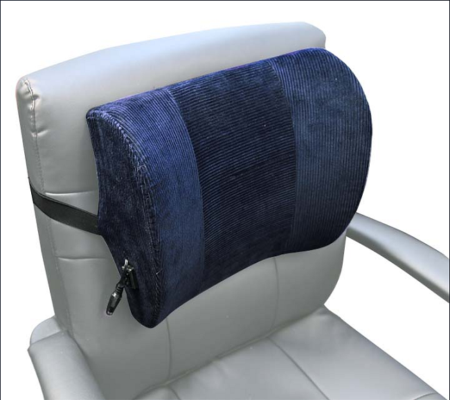 Ergnomical Massaging Vibration Pillow For Neck And Back Soothing