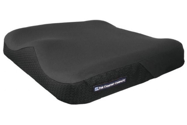 Saddle Zero Elevation Wedge And Anti Thrust Wheelchair Cushion