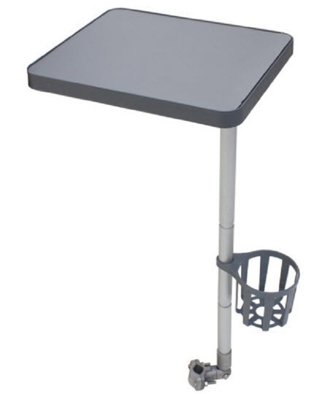 EZ Wheelchair Tray Table with Cupholder and Utility Hook