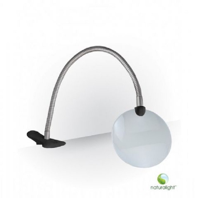 Daylight Desk Lamp With Magnifier