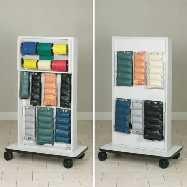 Clinton Mobile Cuff Weight and Band Rack