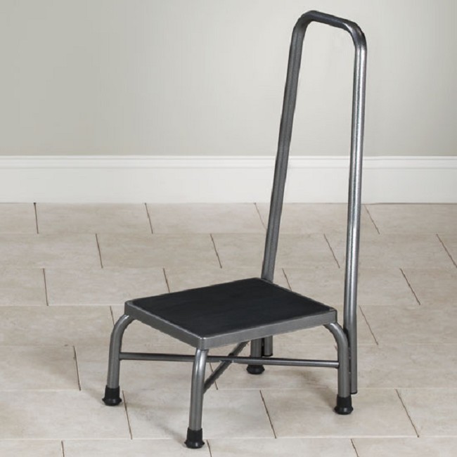 Clinton Bariatric Step Stool with Handrail
