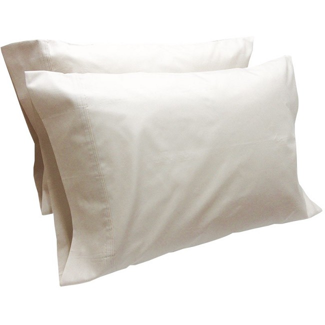 Organic Egyptian Cotton Sateen Pillowcases