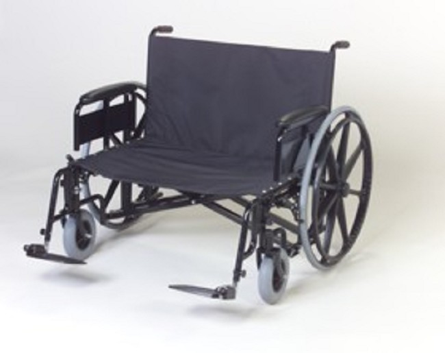 Bariatric Wheelchairs with Standard Footrests