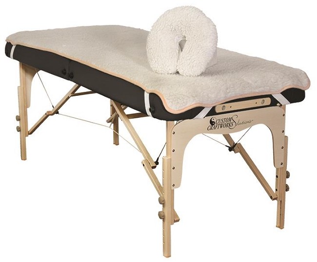 Fleece Massage Table Pad Set ON SALE FREE Shipping