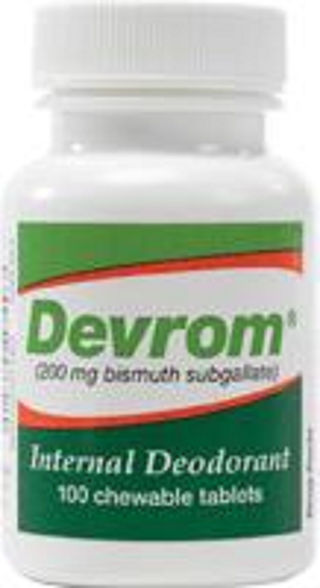Devrom Internal Deodorant Tablets for Odor Control