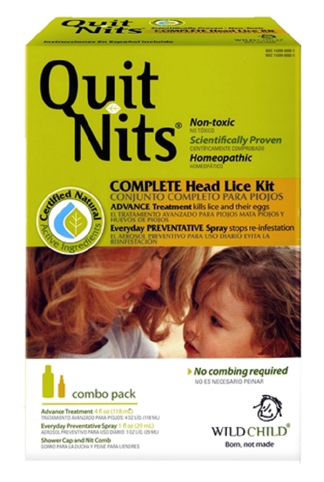Quit Nits Natural Lice Treatment Free Shipping