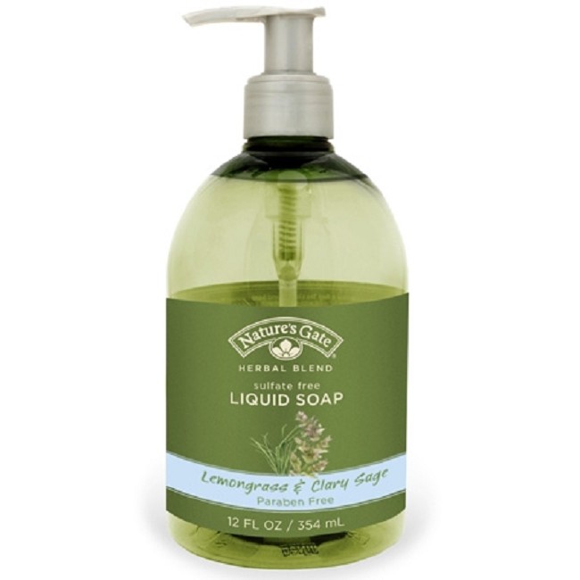 Natures Gate Lemongrass and Clary Sage Liquid Hand Soap