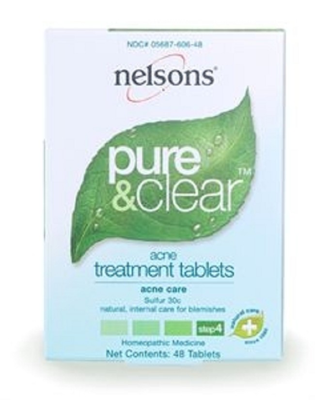 Nelsons Pure & Clear Acne Treatment Tablets