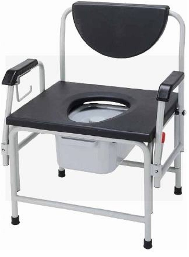 Large Bariatric Drop Arm Commode FREE Shipping