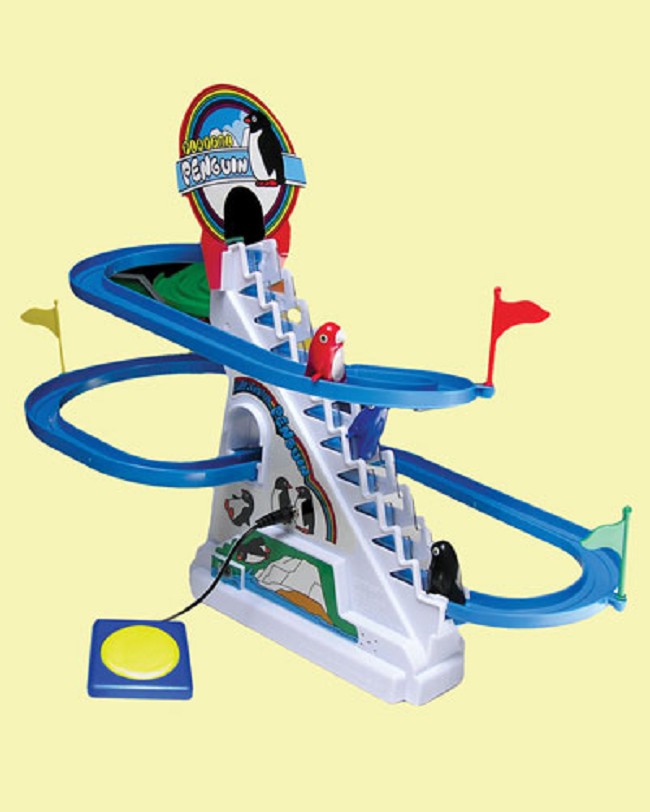 small roller coaster toy
