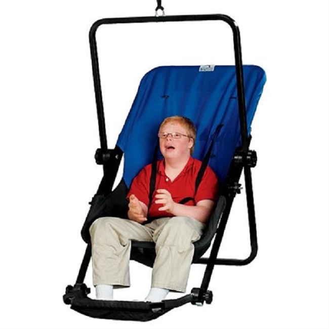 Flaghouse Adjustable Angle Therapy Swing With Variable Axis For Vestibular Therapy
