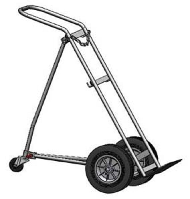 HT3 Large Oxygen Cylinder Cart FREE Shipping