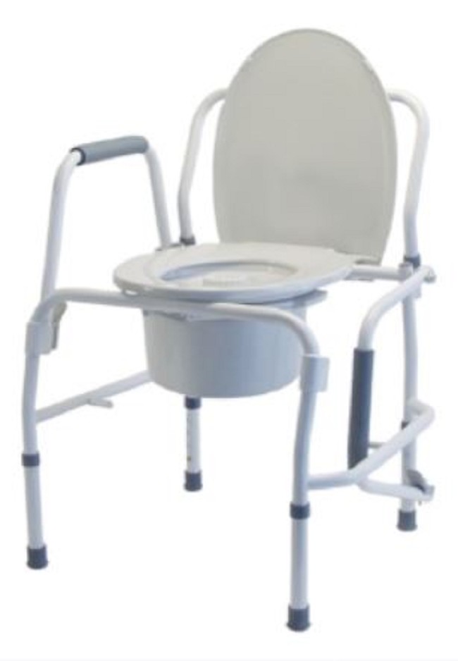 lumex drop arm commode