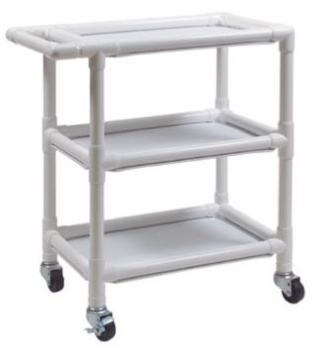 PVC ThreeShelf Utility Cart FOR SALE FREE Shipping