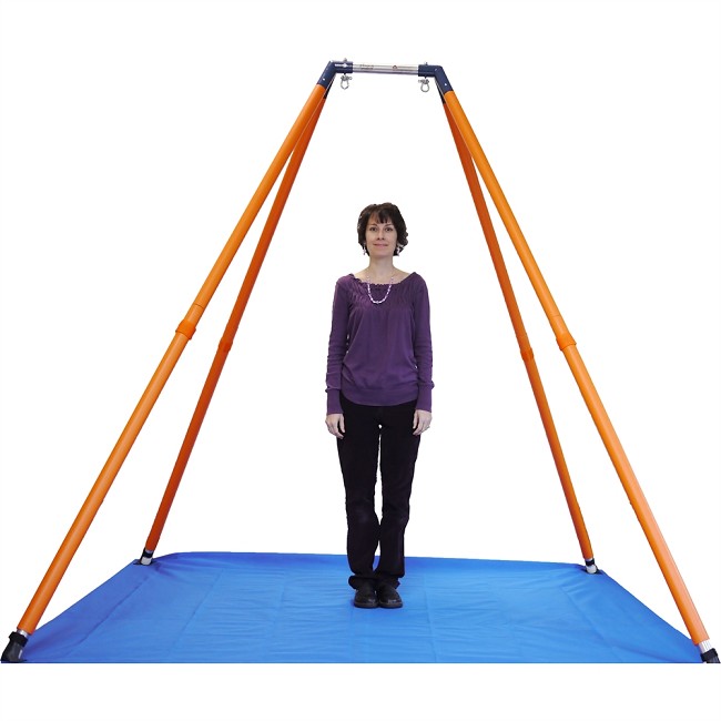 Haley S Joy On The Go Swing Frame 3 Pt Suspension With Rotational Points Size 2