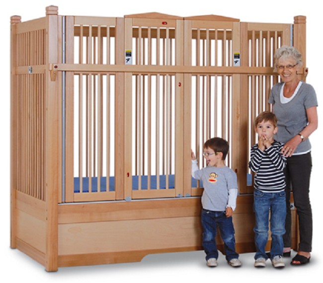KayserBetten Hannah Safety Bed With Extra Tall Railing
