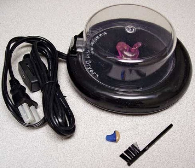Universal Hearing Aid Dryer