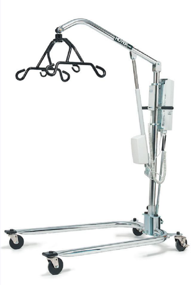 Hoyer Legacy ChromePlated Hydraulic Lift with 6Point Cradle