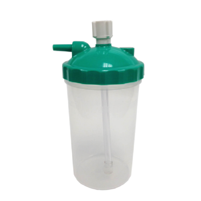 Disposable Dry Bubble Humidifier Bottle for Oxygen Therapy by