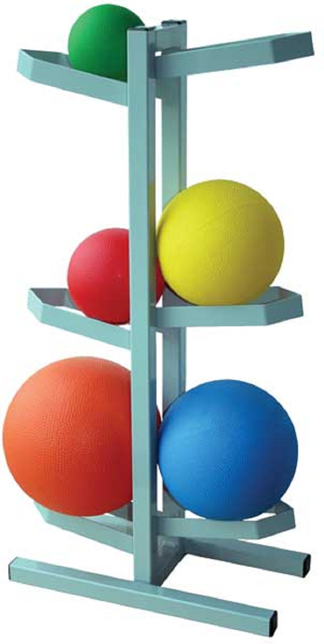 Free Standing Medicine Ball Rack FREE Shipping