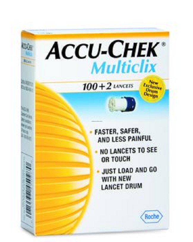 ACCUCHEK Multiclix LancetsSP, Quantity of 102