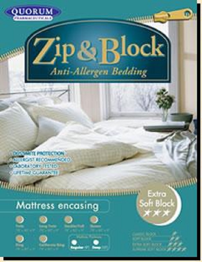 Zip And Block Anti Allergen Bedding Free Shipping