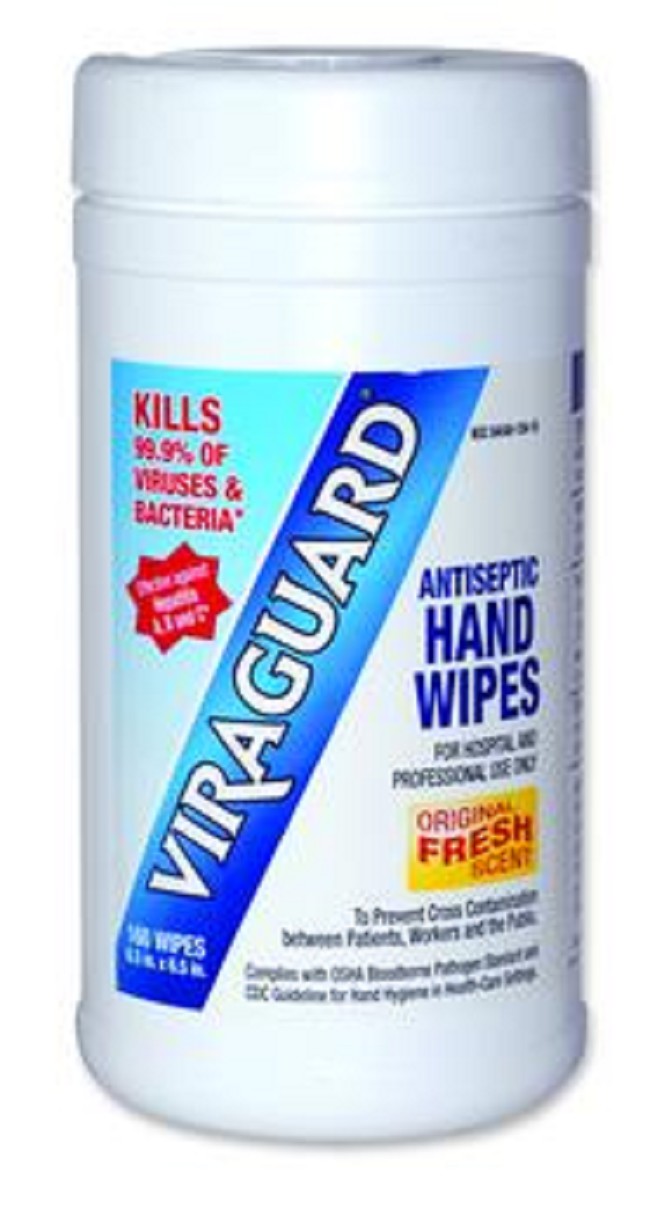 Viraguard Antimicrobial Hand Wipes FREE Shipping