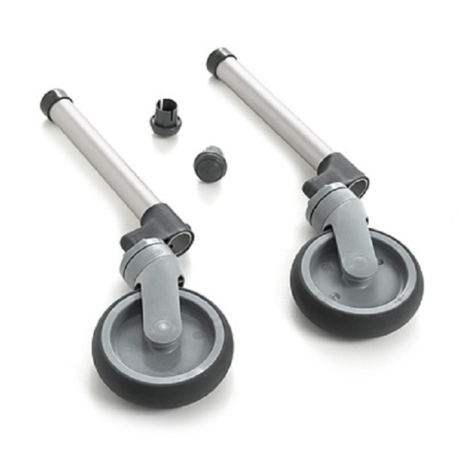 Invacare Walker Wheels with Glide Tips FREE Shipping