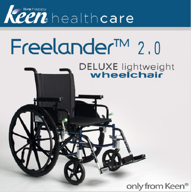 Keen Freelander 2.0 Deluxe Lightweight Wheelchair