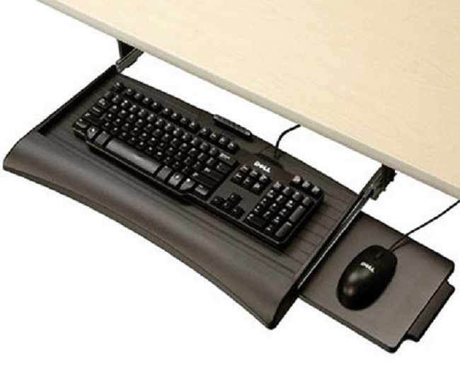 AdAs Computer Workstation or Activity Table Hideaway Keyboard Slide